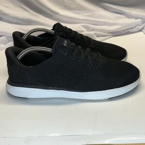 Kizik Lima Walking Shoes Sneakers Mens Size 10 Wide Black Casual Lace Up Comfort